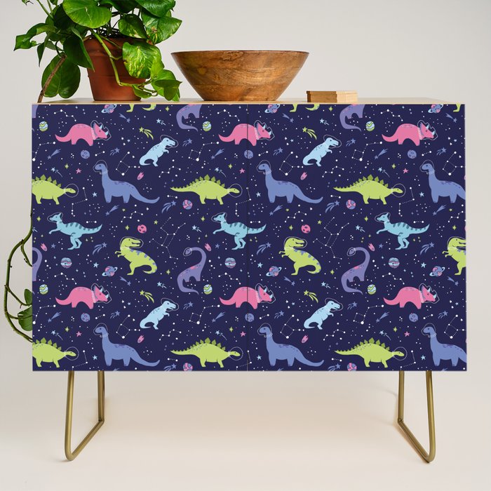 Dinosaurs in Space Credenza Gallery Image 1
