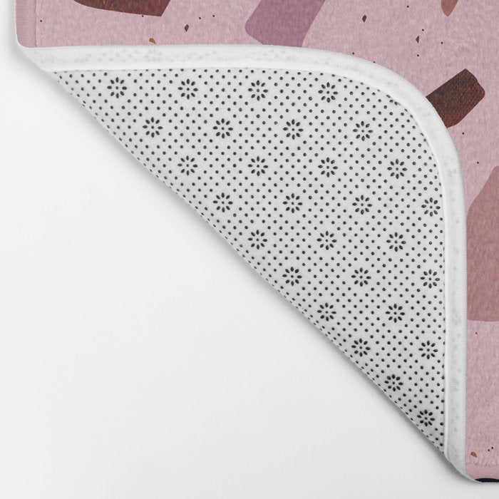 Terrazzo Rosé Bath Mat Gallery Image 2