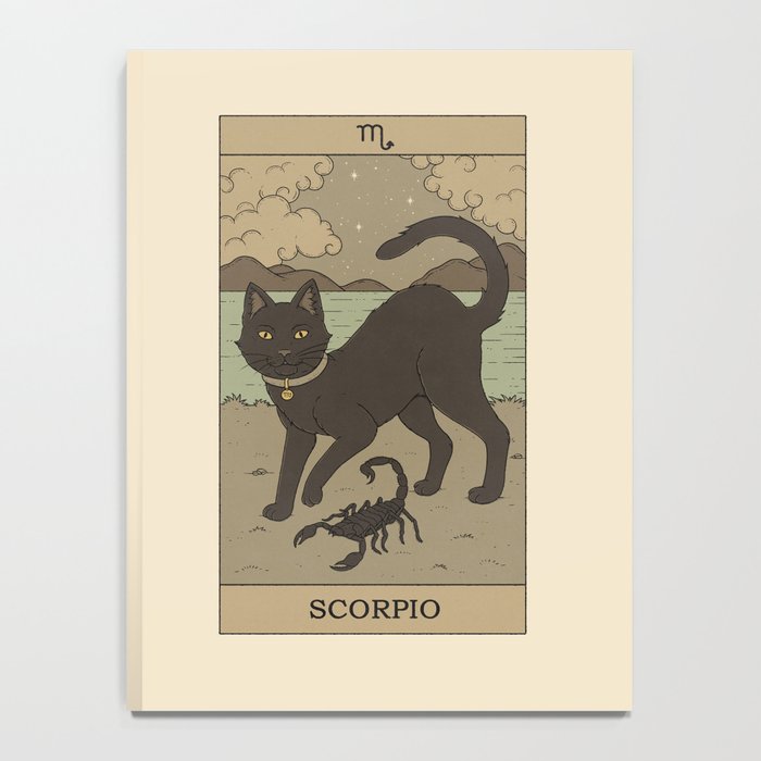 Scorpio Cat Notebook Gallery Image 4