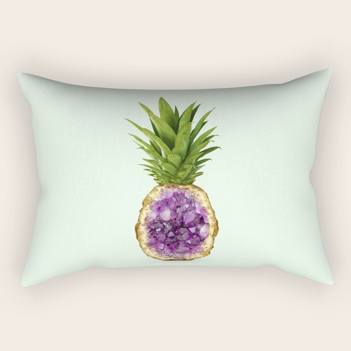 PINEAPPLE QUARTZ Rectangular Pillow Gallery Image 1