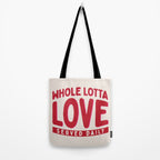 Whole Lotta Love Served Daily Tote Bag Gallery Image 2