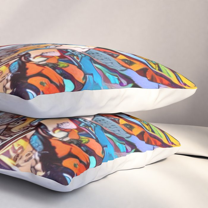 Urban Graffiti Pillow Sham Gallery Image 3