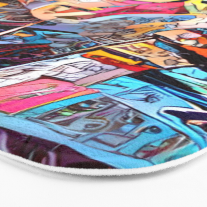 Urban Graffiti Bath Mat Gallery Image 3