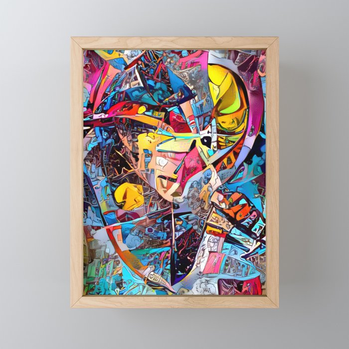 Urban Graffiti Mini Art Print Gallery Image 1