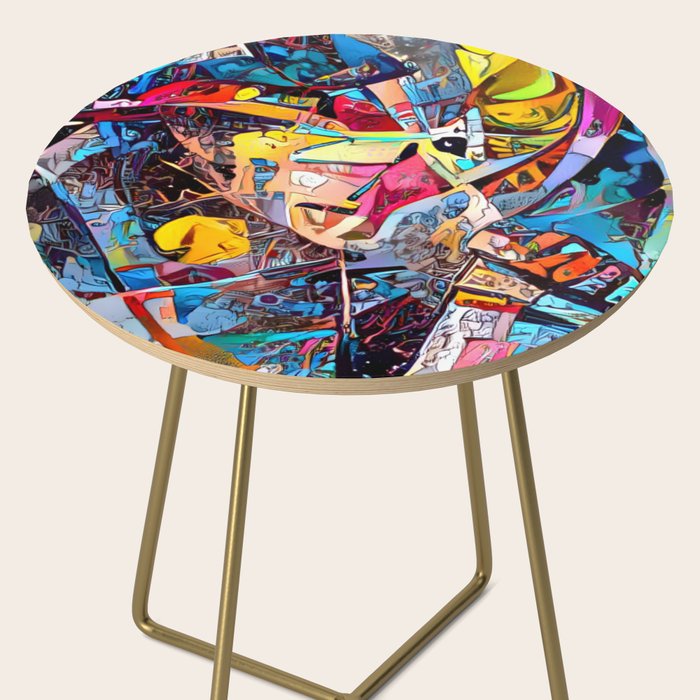 Urban Graffiti Side Table Gallery Image 2