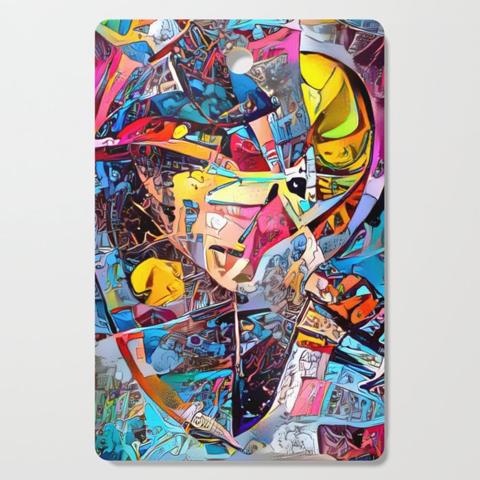 Urban Graffiti Cutting Board Gallery Image 1