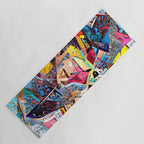 Urban Graffiti Yoga Mat Gallery Image 1