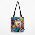 Urban Graffiti Tote Bag Gallery Image 2