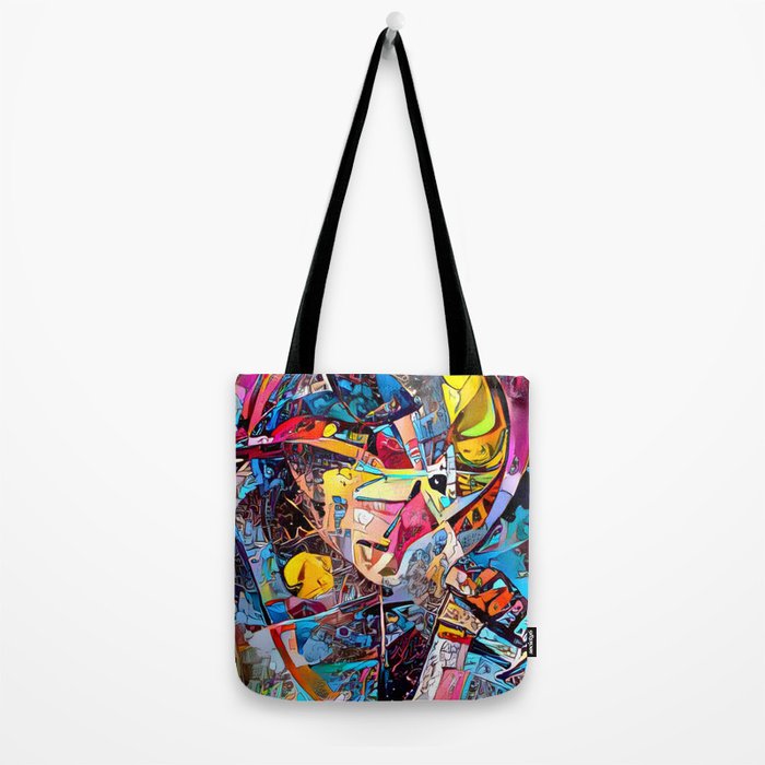 Urban Graffiti Tote Bag Gallery Image 2