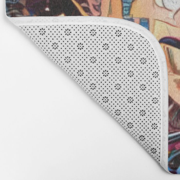 Urban Graffiti Bath Mat Gallery Image 2