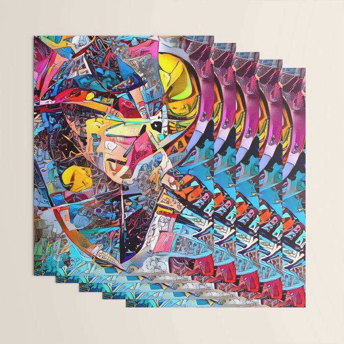 Urban Graffiti Wrapping Paper Gallery Image 3