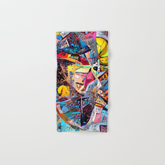 Urban Graffiti Bath Towel Gallery Image 1
