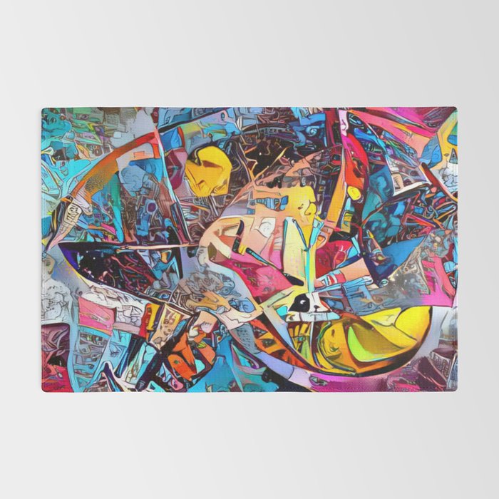 Urban Graffiti Rug Gallery Image 2