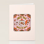 Hot Tea Makes Me Happy Stationery Card Gallery Image 2