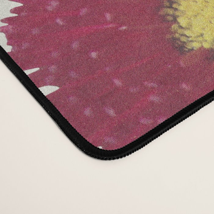 Floral Palette / Beige Background Desk Mat Gallery Image 4
