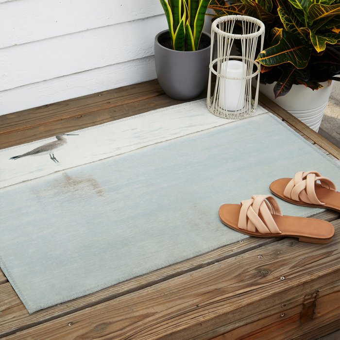 Reflecting Sandpiper Outdoor Rug Gallery Image 2