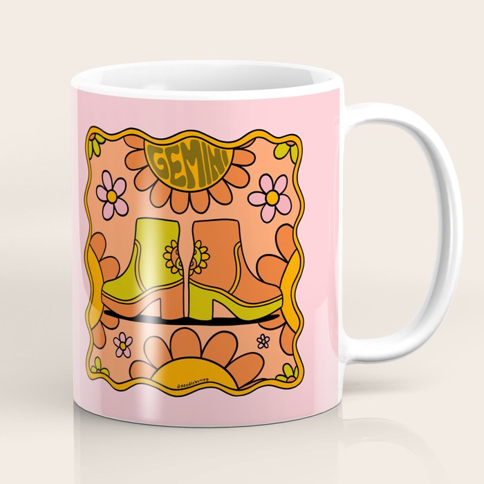 Gemini Groovy Boot Coffee Mug Gallery Image 1