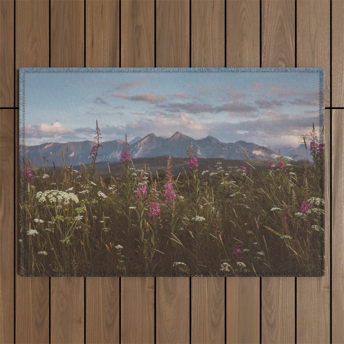 Mountain vibes - Landscape and Nature Photography Outdoor Rug Gallery Image 1