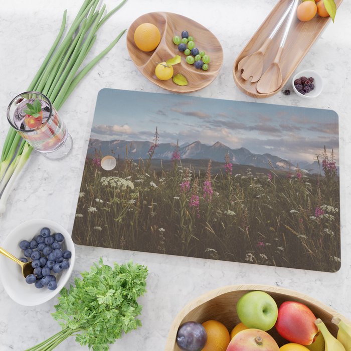 Mountain vibes - Landscape and Nature Photography Cutting Board Gallery Image 2