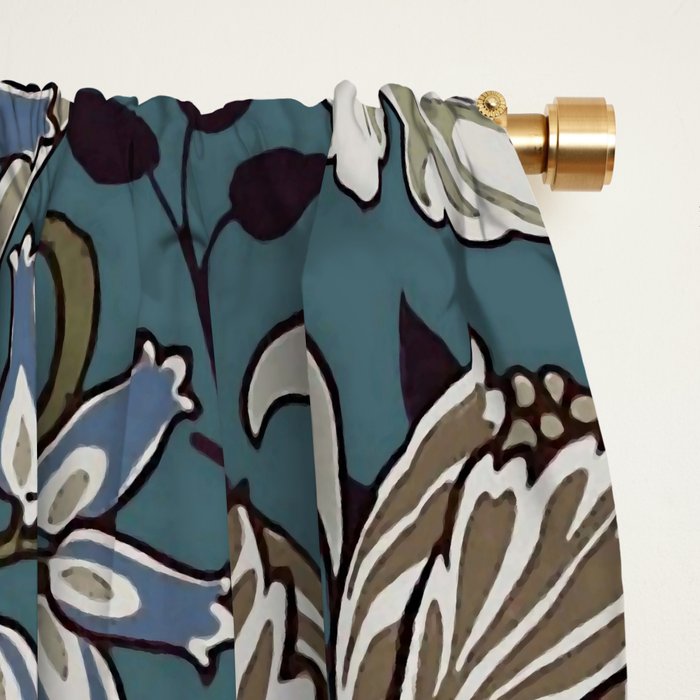 William Morris "Hyacinth" 3. Window Curtain Gallery Image 2