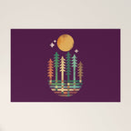 Night in the wood Welcome Mat Gallery Image 1