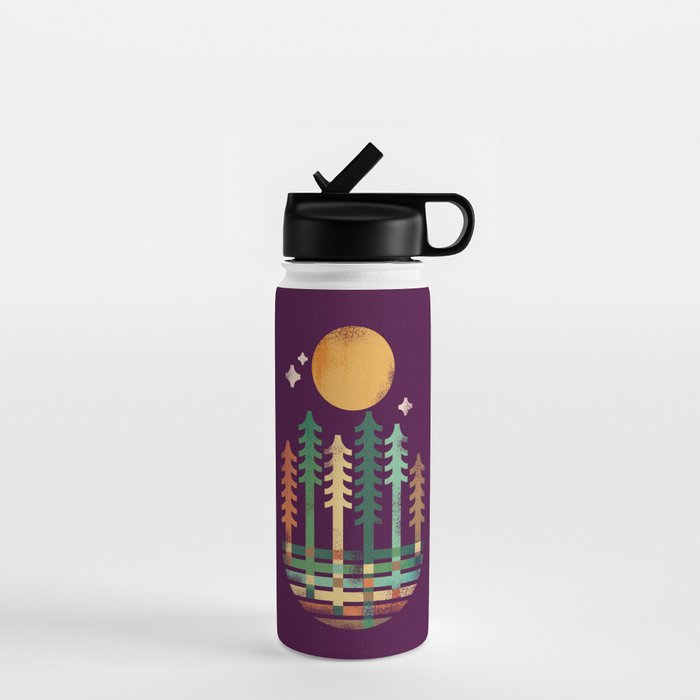 Night in the wood Water Bottle Gallery Image 1