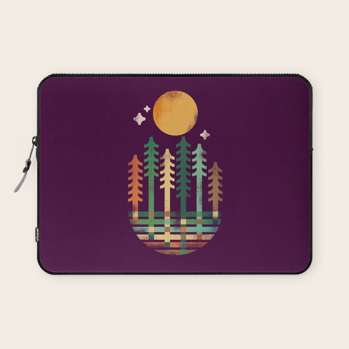Night in the wood Laptop Sleeve Gallery Image 1
