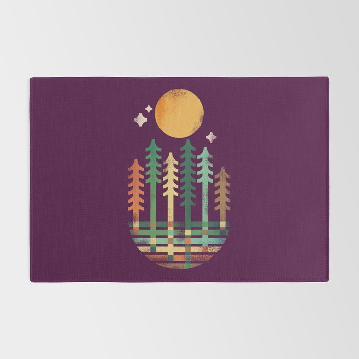 Night in the wood Rug Gallery Image 2