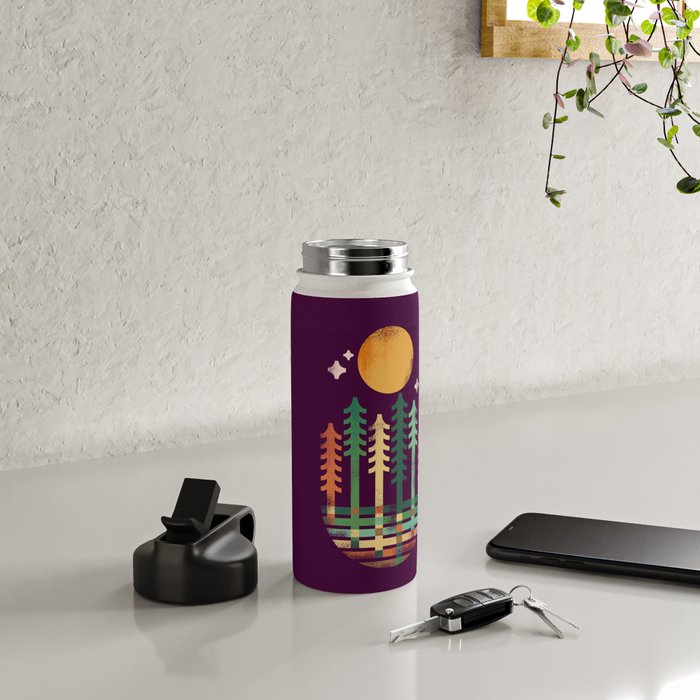 Night in the wood Water Bottle Gallery Image 4