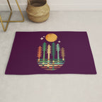 Night in the wood Rug Gallery Image 1