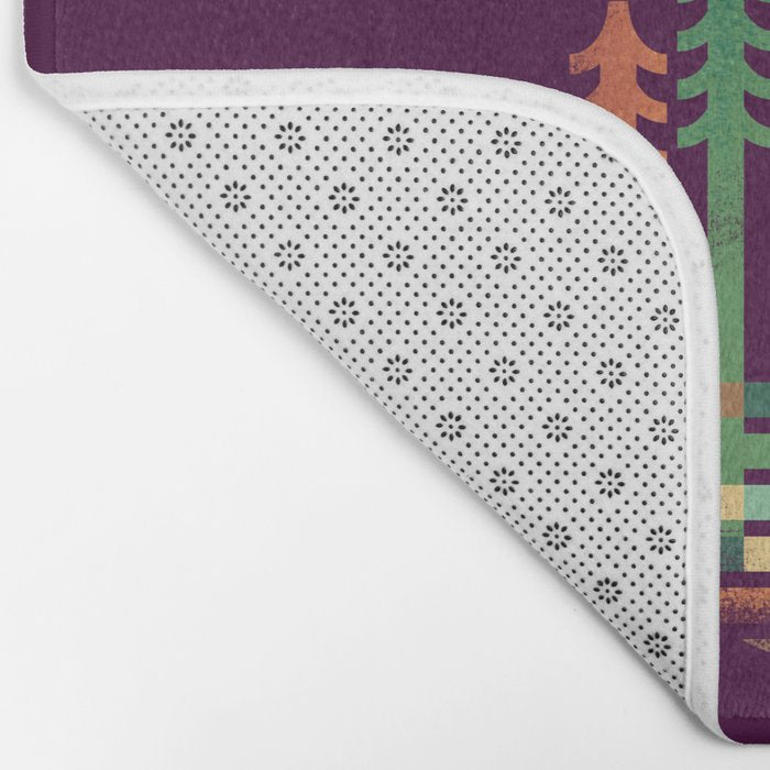 Night in the wood Bath Mat Gallery Image 2