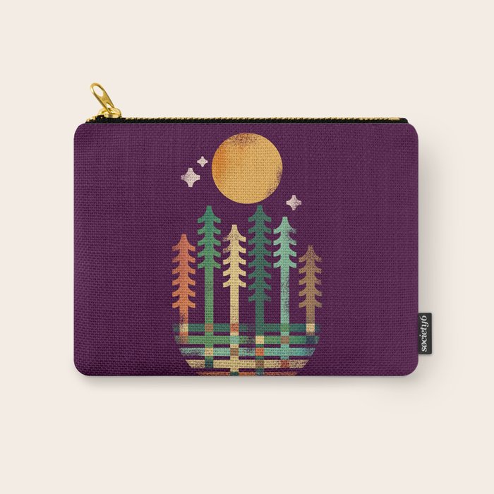 Night in the wood Carry All Pouch Gallery Image 1