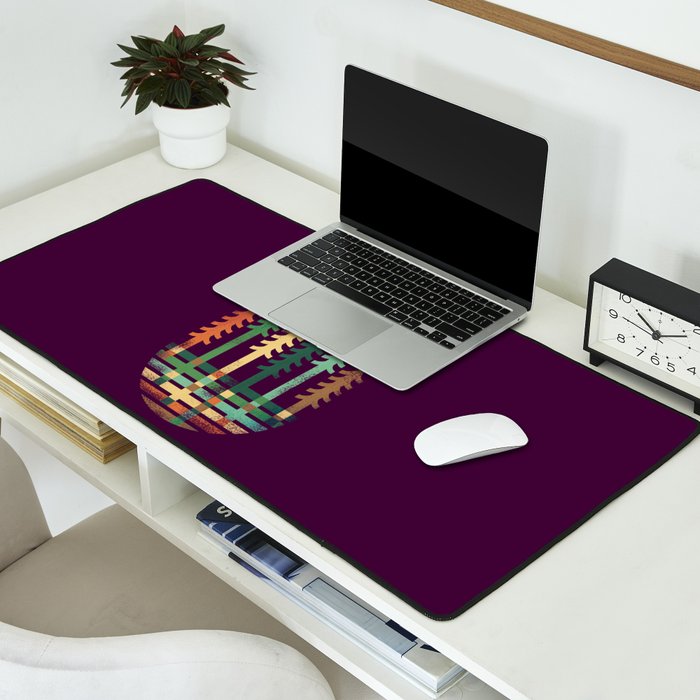 Night in the wood Desk Mat Gallery Image 2