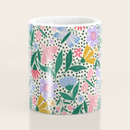 Summery Colorful Floral  Coffee Mug Gallery Image 4