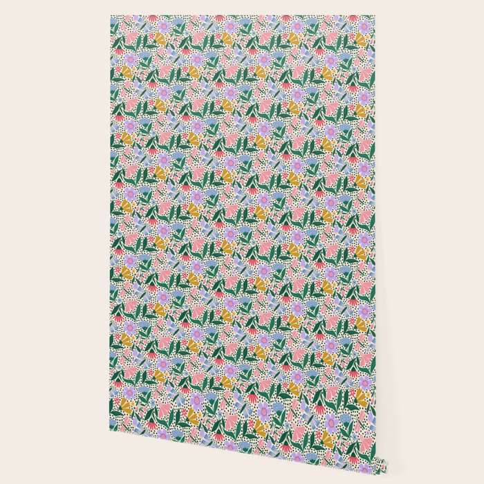 Summery Colorful Floral  Wallpaper Gallery Image 2