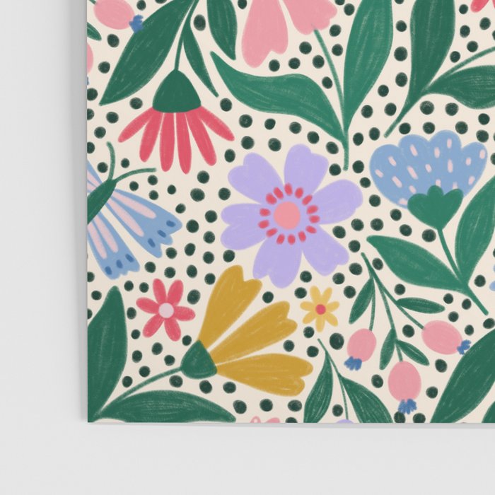 Summery Colorful Floral  Poster Gallery Image 3