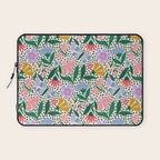 Summery Colorful Floral  Laptop Sleeve Gallery Image 1