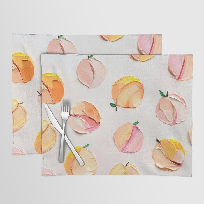 Peaches and Cream 13 Placemat