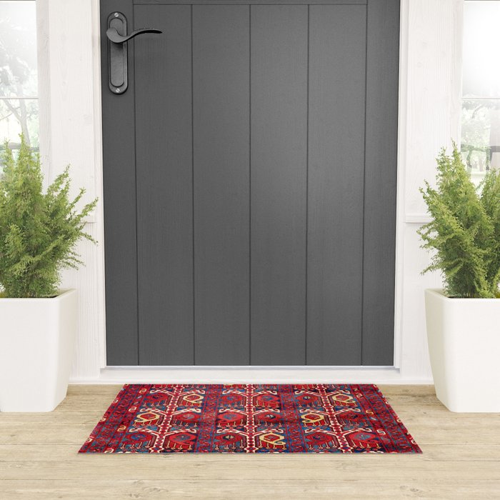 Beshir Central Asia Amu Darya Rug Welcome Mat Gallery Image 3