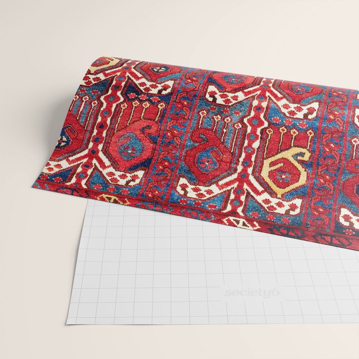 Beshir Central Asia Amu Darya Rug Wrapping Paper Gallery Image 2