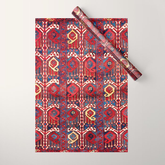 Beshir Central Asia Amu Darya Rug Wrapping Paper Gallery Image 1