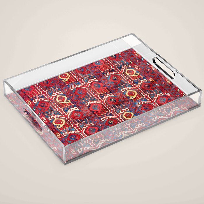 Beshir Central Asia Amu Darya Rug Acrylic Tray Gallery Image 1