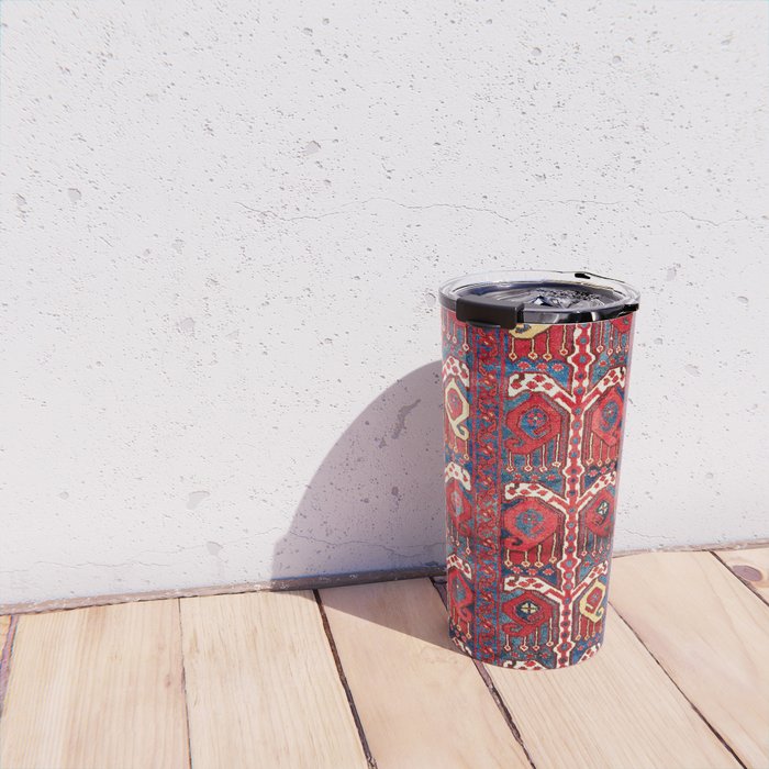 Beshir Central Asia Amu Darya Rug Travel Mug Gallery Image 4