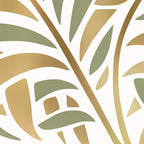 Sage and Gold Modern Leaf Coffee Mug Gallery Image 2