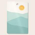 Peaceful Mountain Landscape Cutting Board Gallery Image 1