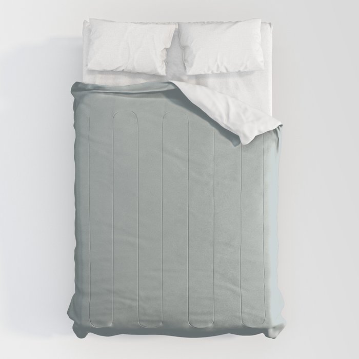 Light Blue-Gray Solid Comforter Gallery Image 6