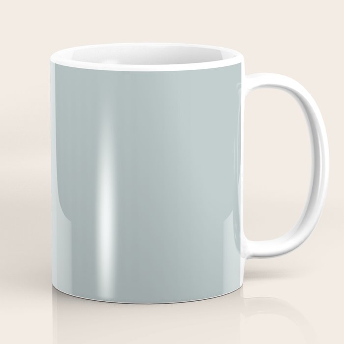 Light Blue-Gray Solid Coffee Mug Gallery Image 1
