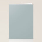 Light Blue-Gray Solid Stationery Card Gallery Image 2