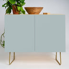 Light Blue-Gray Solid Credenza Gallery Image 1