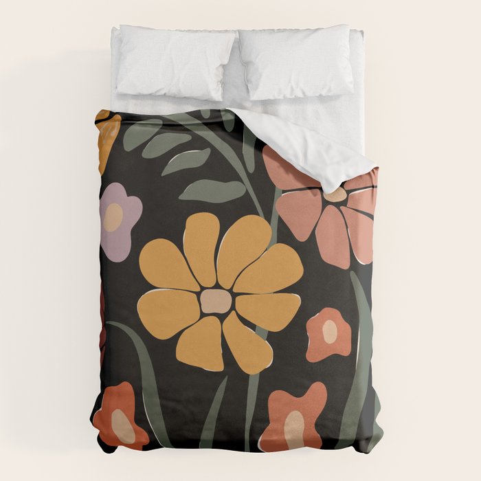 TROPICAL floral night Duvet Cover Gallery Image 6